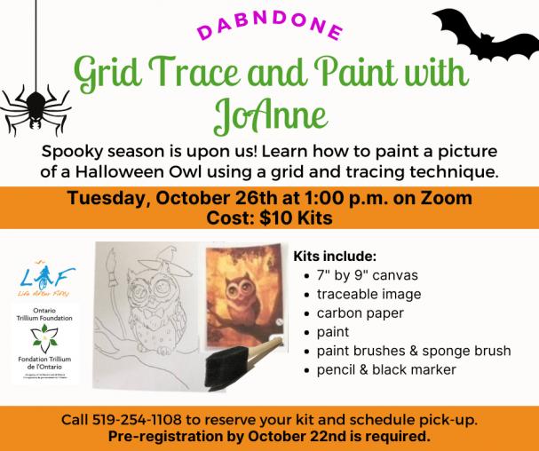 Life After Fifty Events Grid Trace And Paint With Joanne